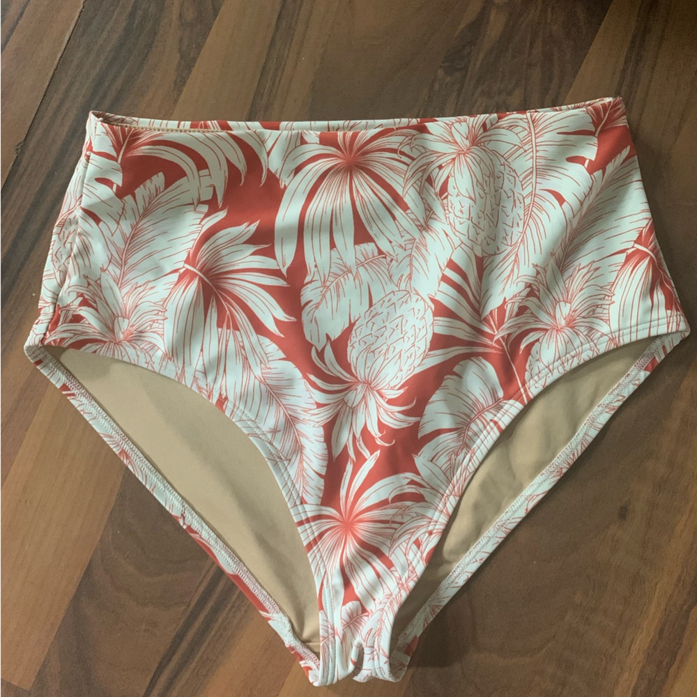 High waist swim bottoms